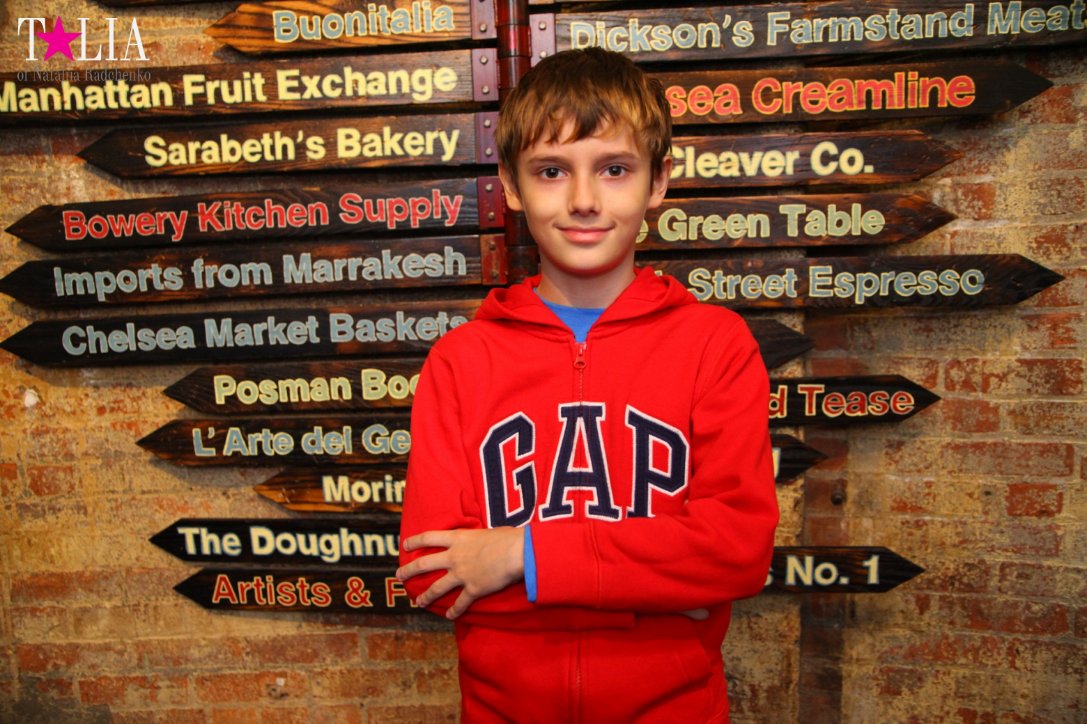 Our Thanksgiving day 2016 in Chelsea Market of New York City